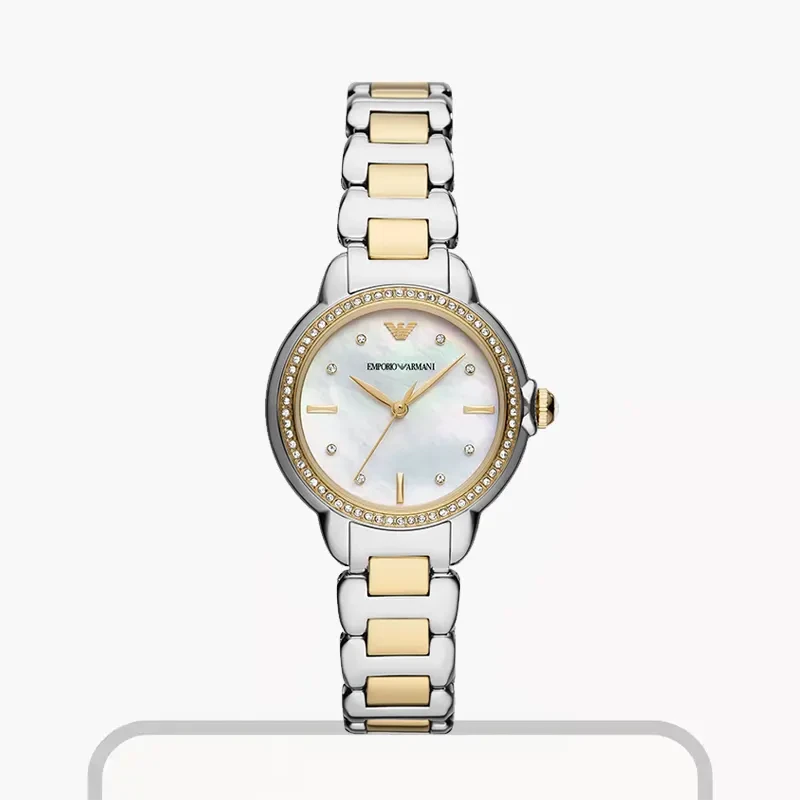 Emporio Armani Mia MOP Dial Fashion Ladies Watch- AR11524